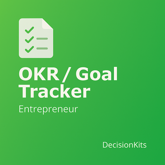 OKR / GOAL TRACKER