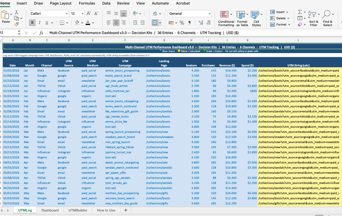 Marketing Bundle Full 10 Templates