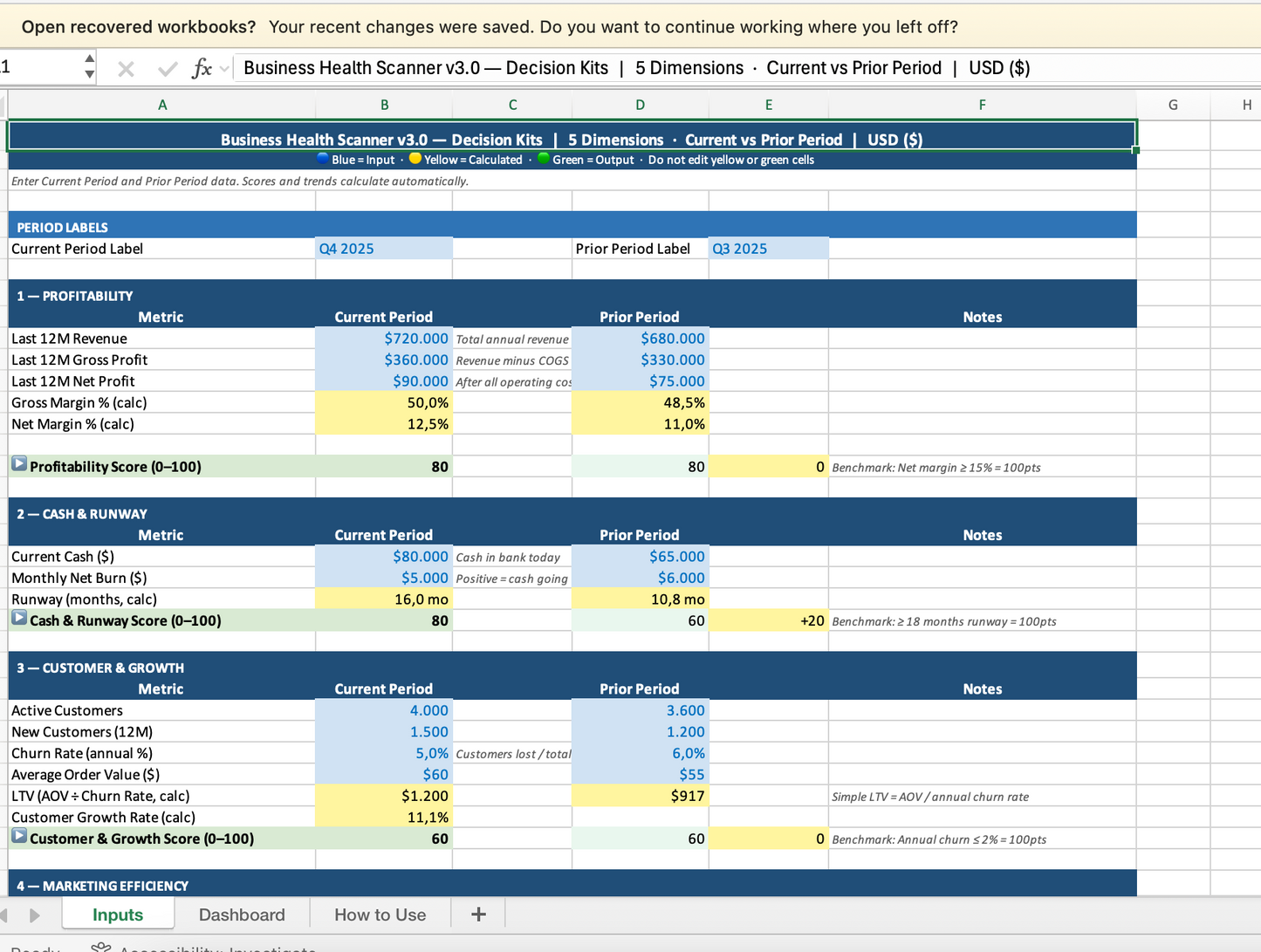 Entrepreneur Bundle Full 10 Templates