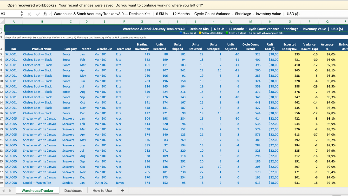 Operations Bundle Full 10 Templates